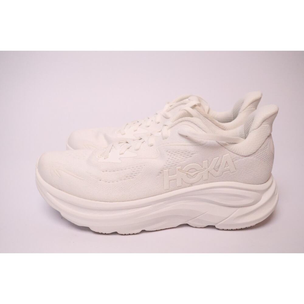 Hoka One One Clifton 10 White 1162031-WWH Women's NEW Read #2069.5 - Picture 2 of 16